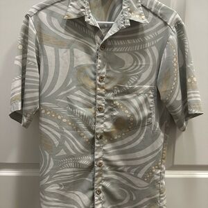 Men's Patterned Short Sleeve Shirt